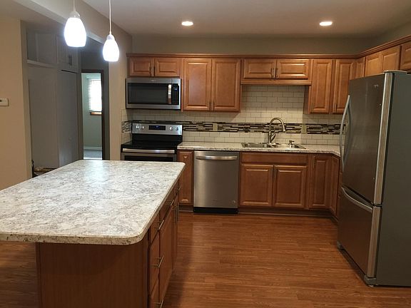 Looking at kitchen from breakfast nook.