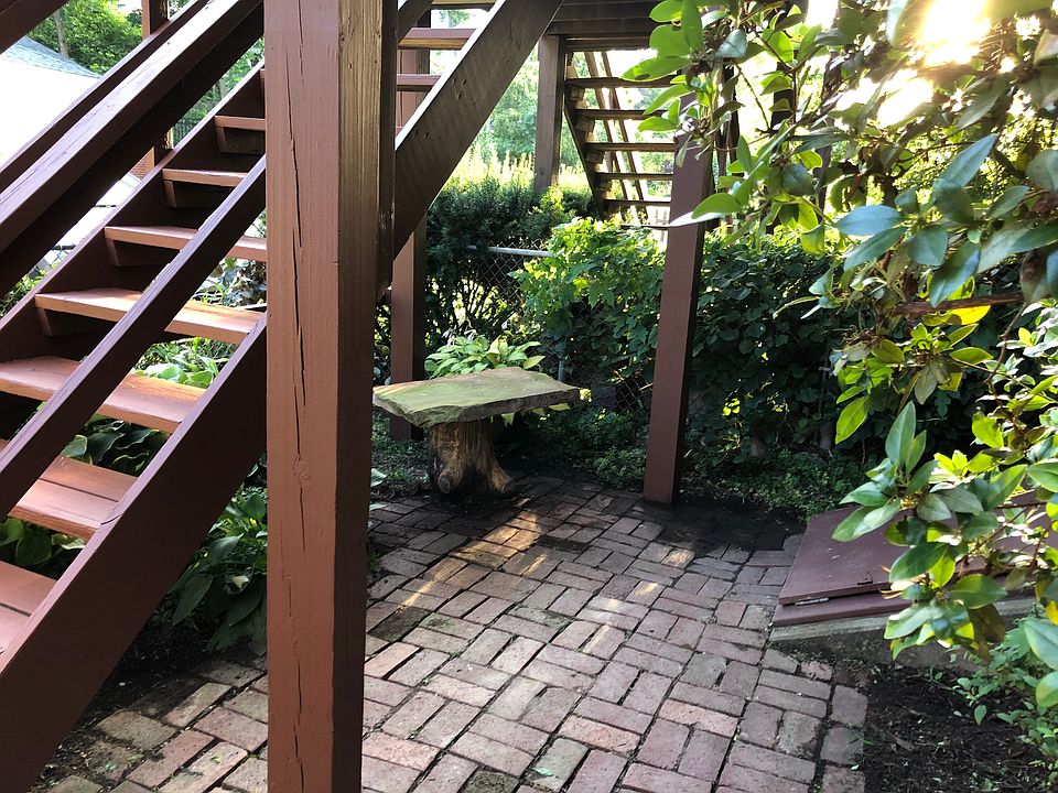Small private back garden