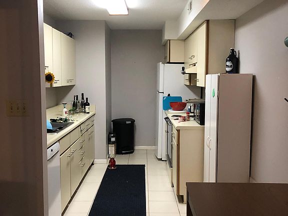 Galley Kitchen with Bosch dishwasher