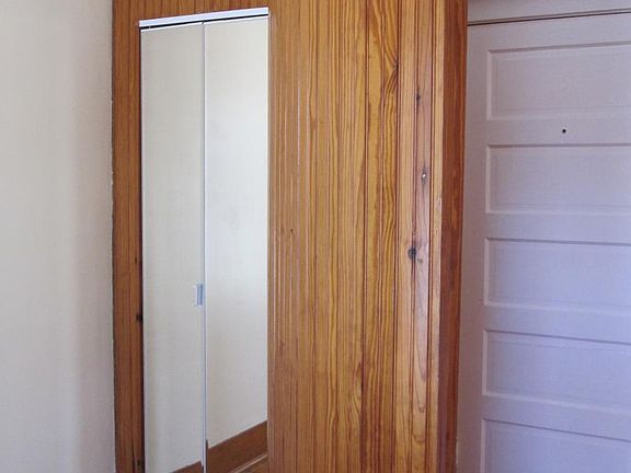 Closet in bedroom area