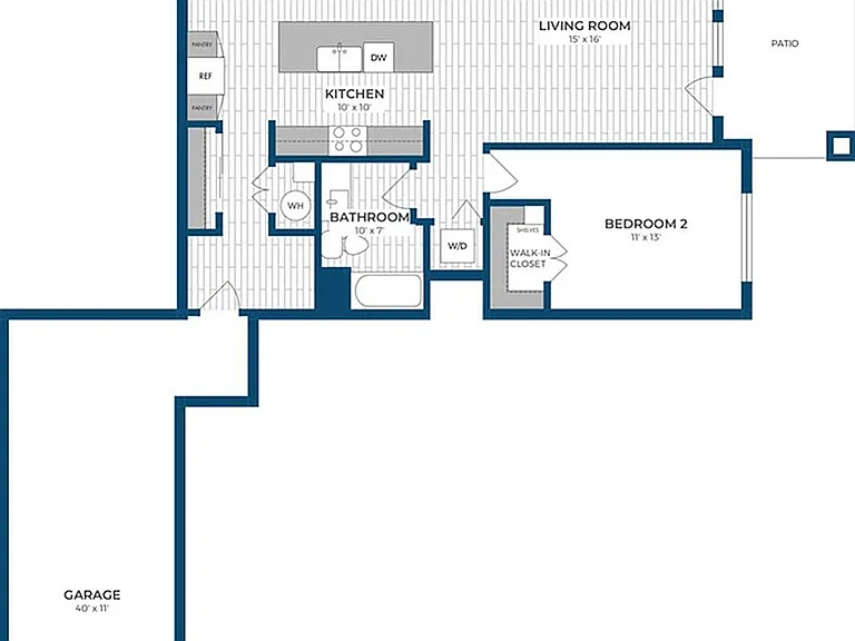 Floor Plan 3A | Seasons at Spring Street | Apartments in Mount Pleasant, WI Floor Plan 3A | Seasons at Spring Street | Apartments in Mount Pleasant, WI