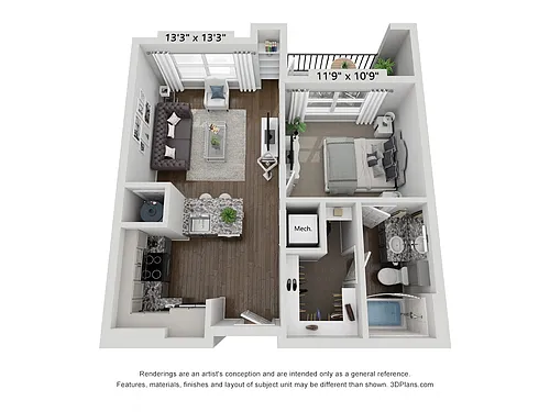 Floor plan A1