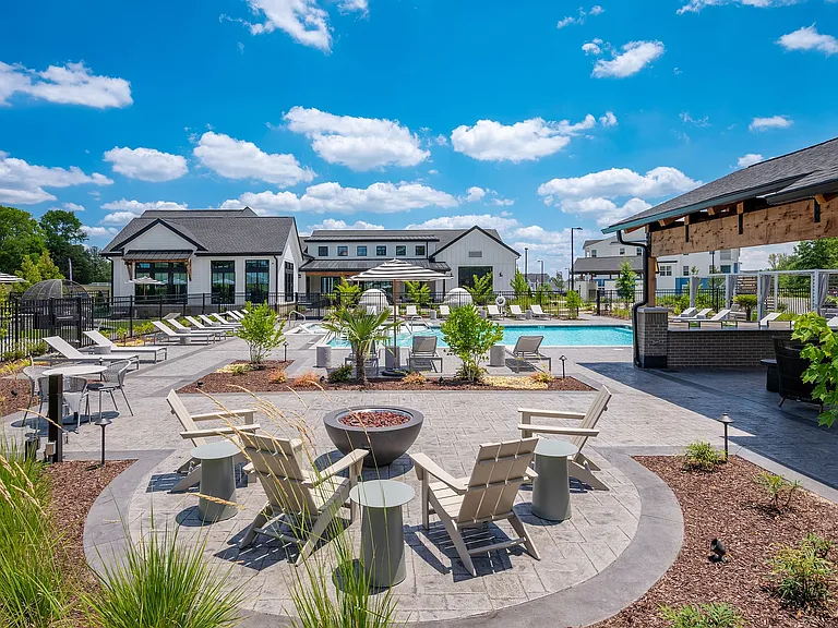 Echelon Exterior Gas Firepit