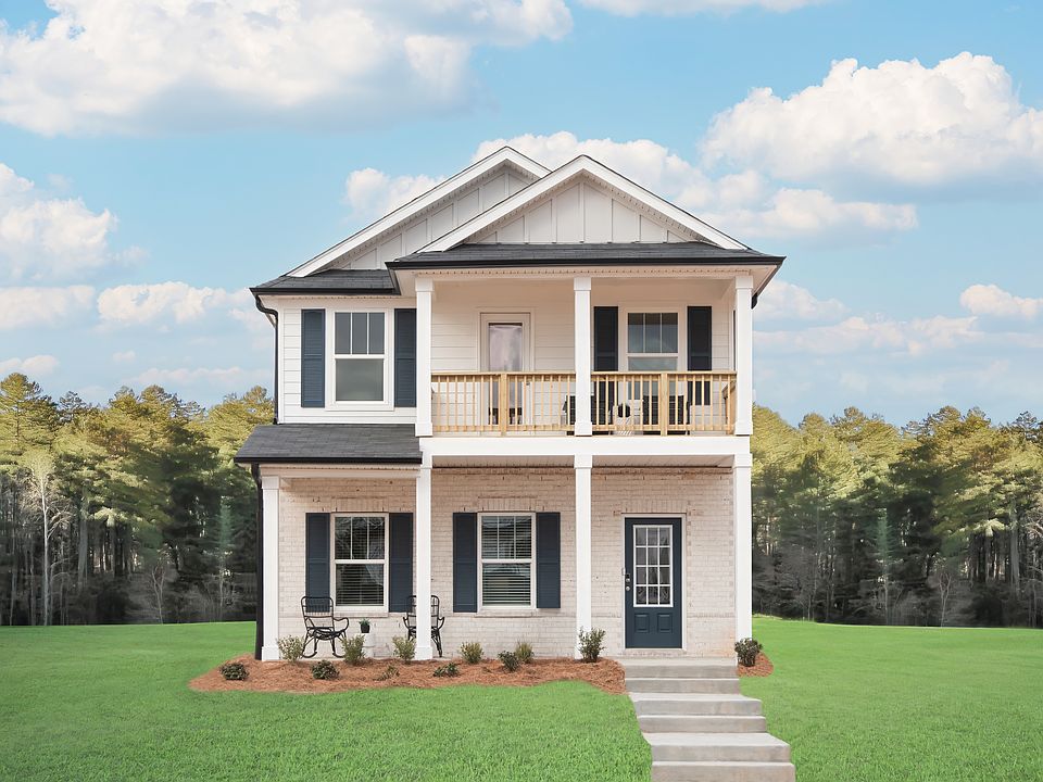 The Cromwell floorplan with Elevation K modeled at Martin Springs.