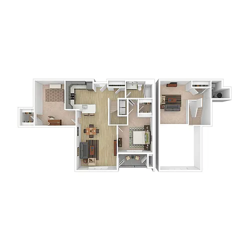 Floor plan A2-DEN LOFT