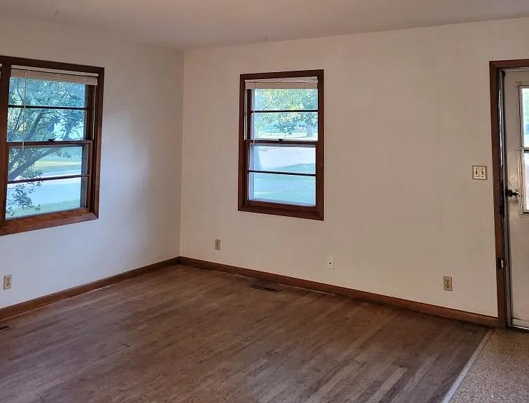 Living Room with hardwood floors