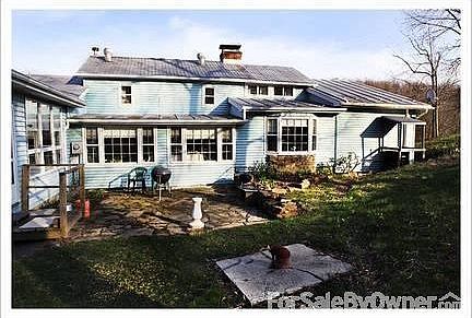 back : back of house and patio area