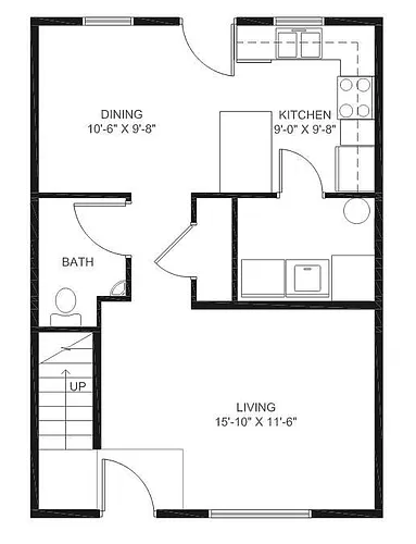 Floor plan 3 Bedroom