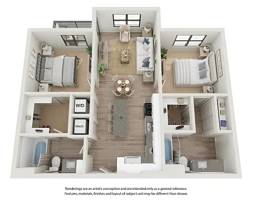 Floor plan B1