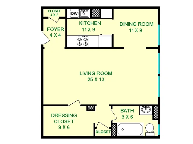 Floor plan Victoria