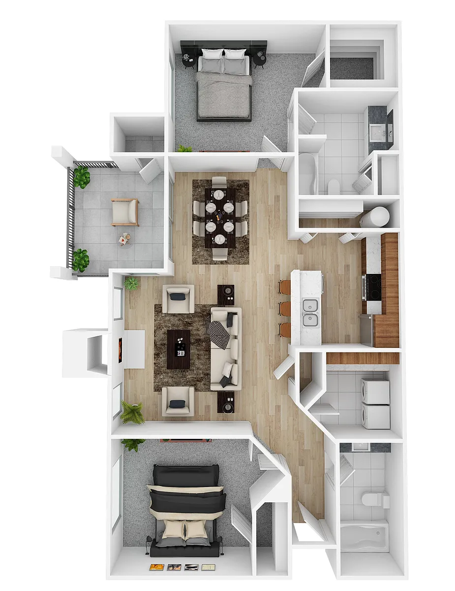 Floor plan B3