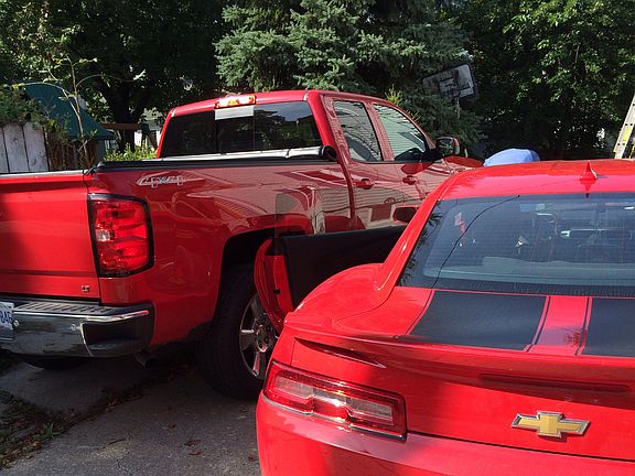 Can fit 4 cars in driveway 