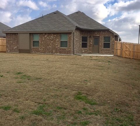 Back of home