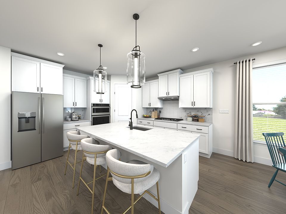 Skip takeout and prep dinner in the well-appointed kitchen.