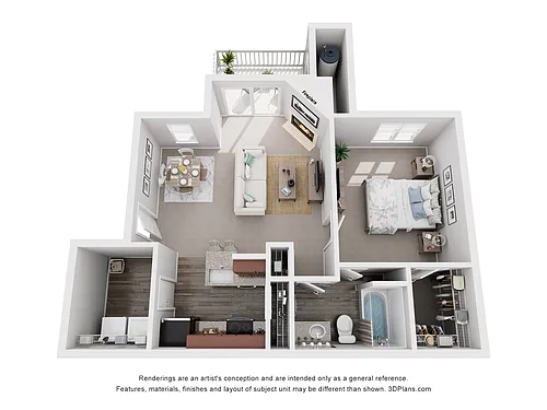 Floor plan The Madison Ave