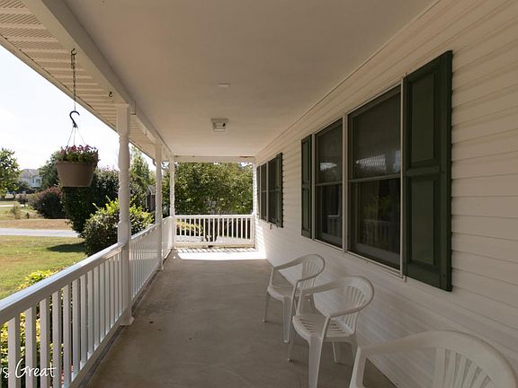 Covered front porch