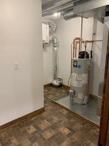 Large utility room.