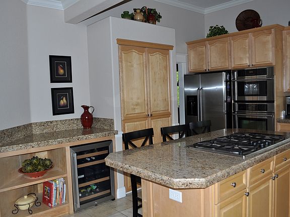 Kitchen with Wine Cooler