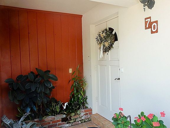 Covered Front Door Entry