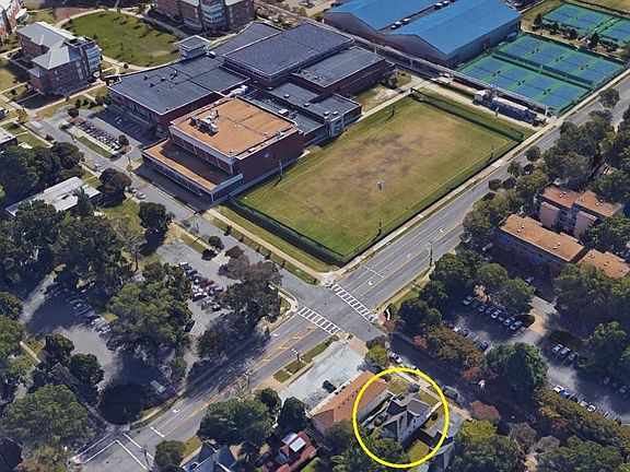 Location relative to campus