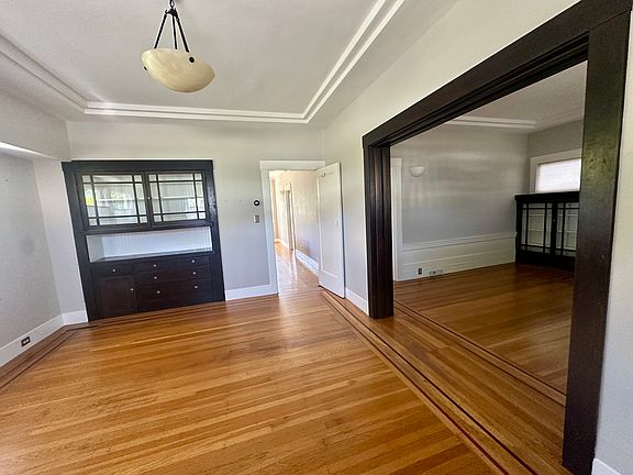 Working pocket doors transition dining and living room