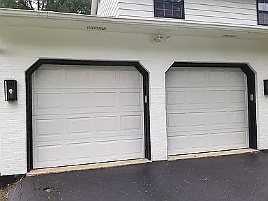 separate openers with exterior key pads too