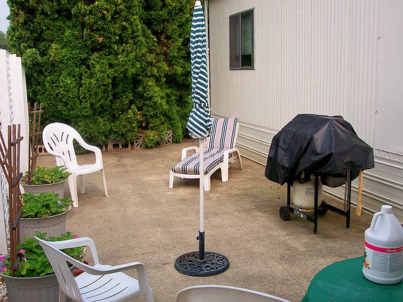 Private patio