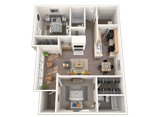 Floor plan B1/B2 - The Hartley