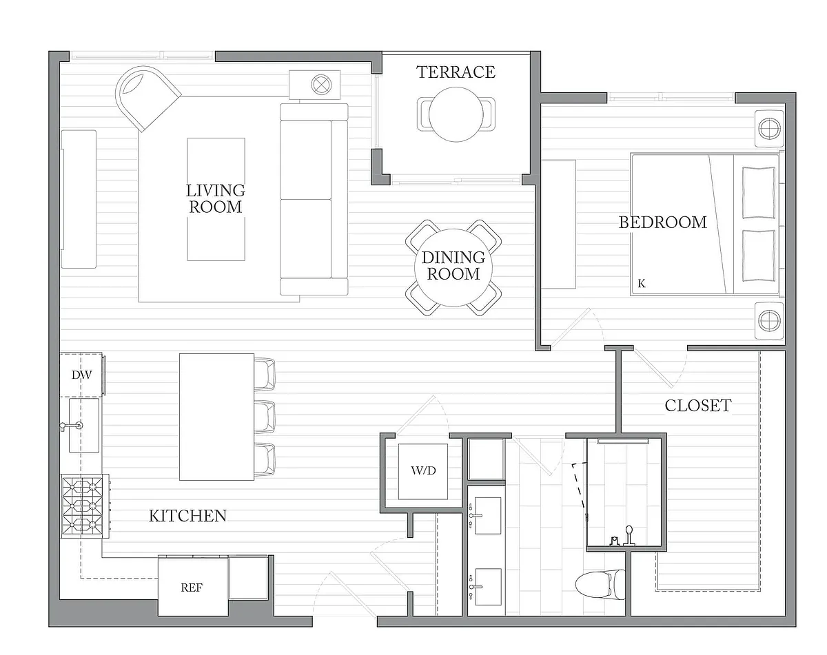 Floor plan 1Q