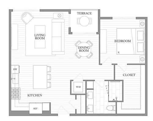 Floor plan 1Q