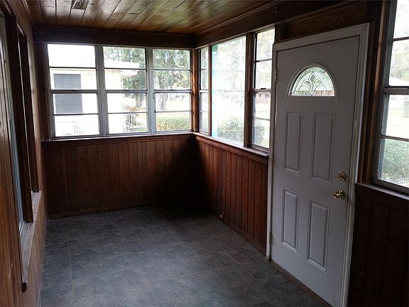 Enclosed front Porch
