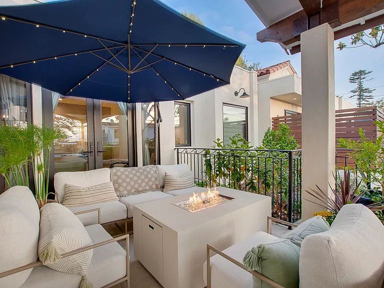 Private patio off primary bedroom