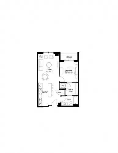 Floor plan A7A