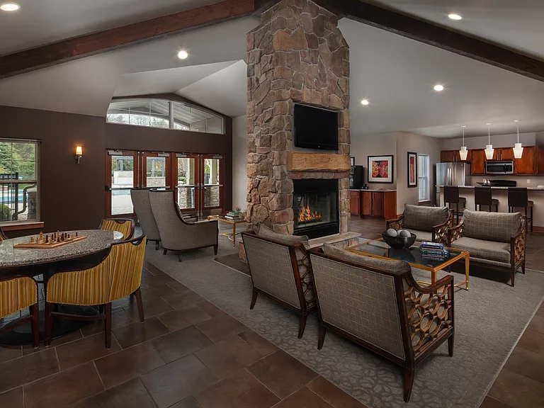 Reservable community clubhouse