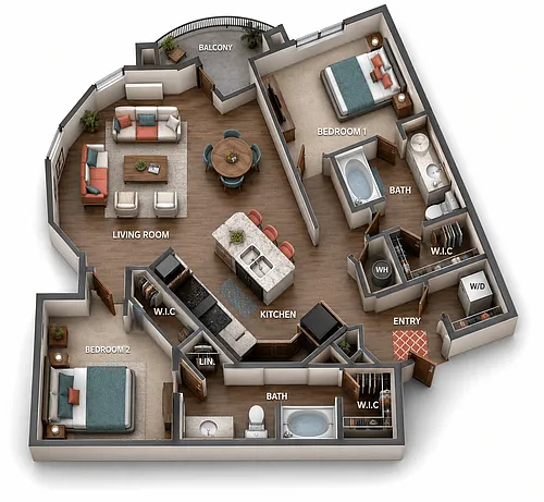 Floor plan B2