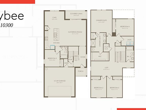 Tybee Quick Move-In Floor Plan