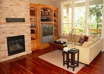 Vaulted Living Room 