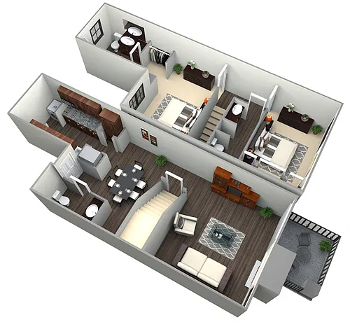 Floor plan B1