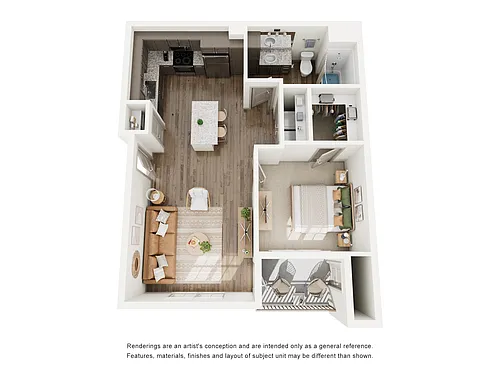 Floor plan Mustang