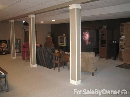 Basement Living Area