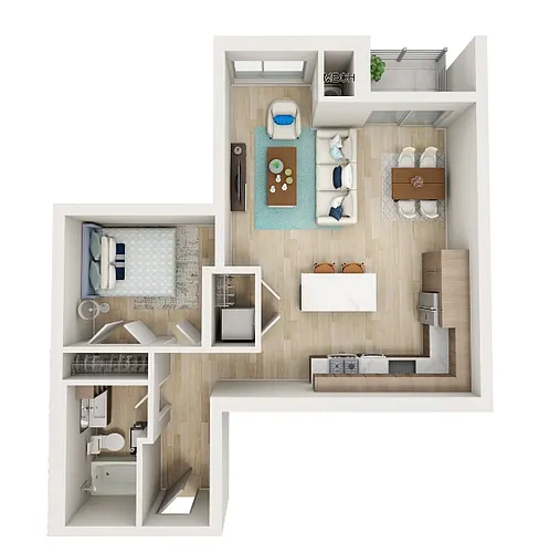 Floor plan Bellevue