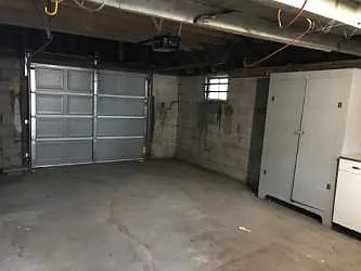 inside of garage