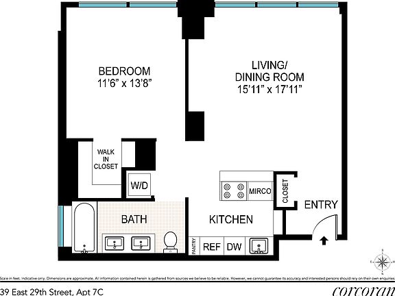2nd image of 39 E 29th St APT 7C
