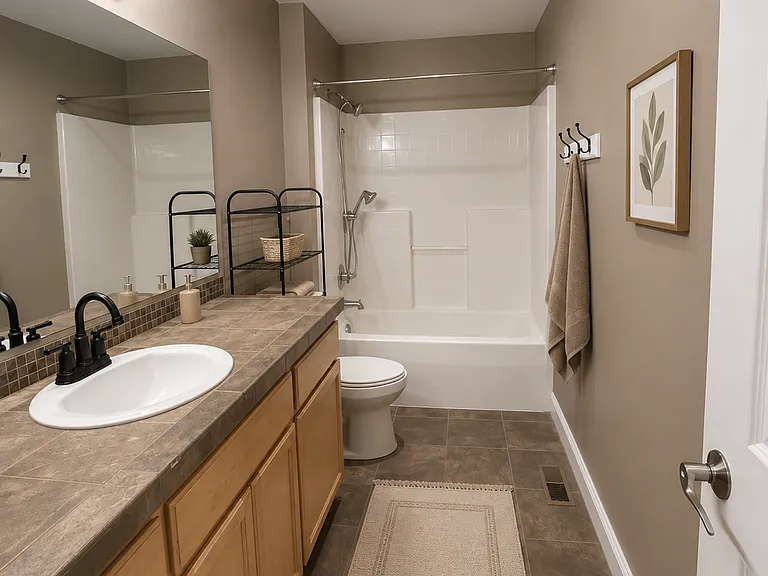 UPSTAIRS BATHROOM