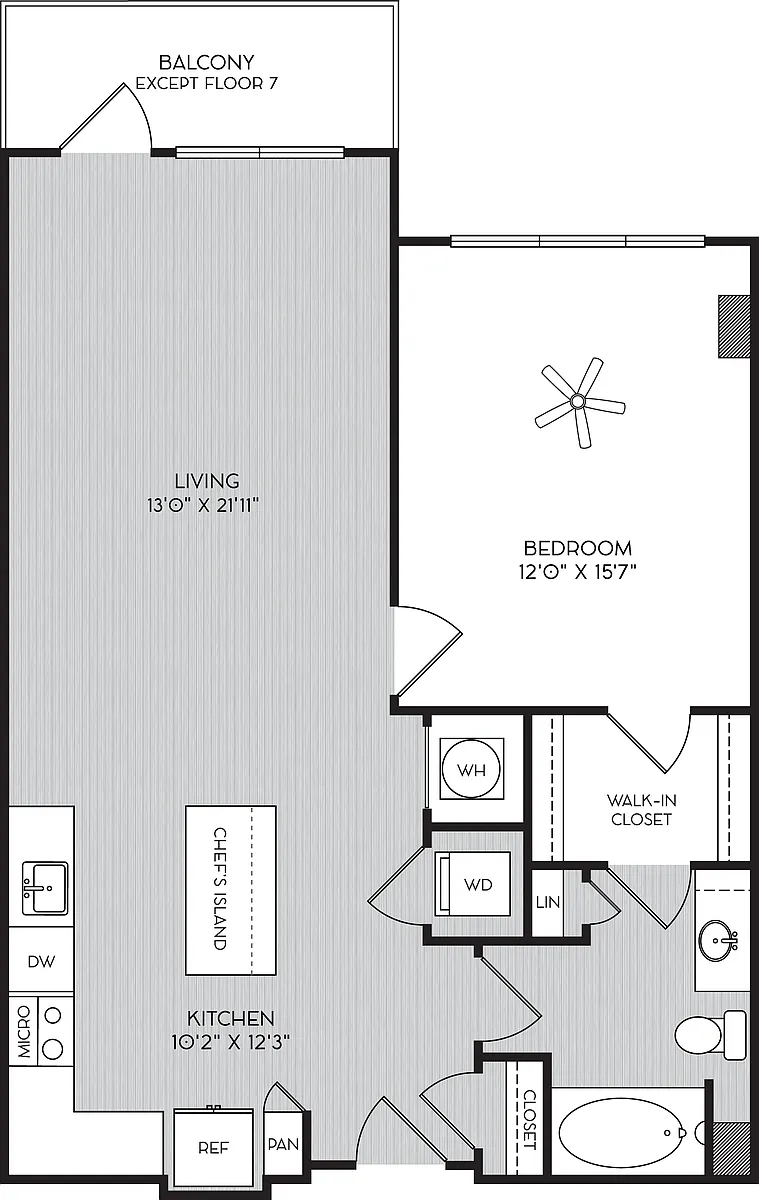 Floor plan A-1F