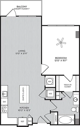 Floor plan A-1F