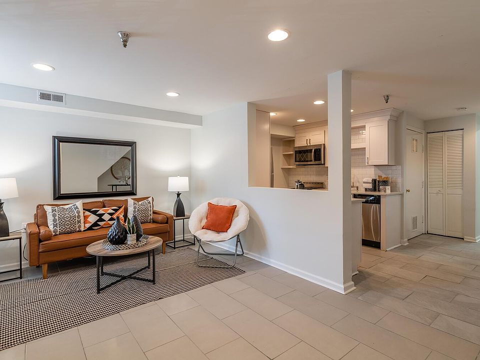 Open plan living area