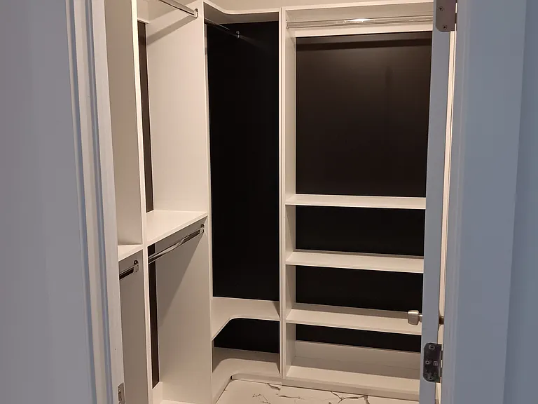 Master bedroom walk-in closet