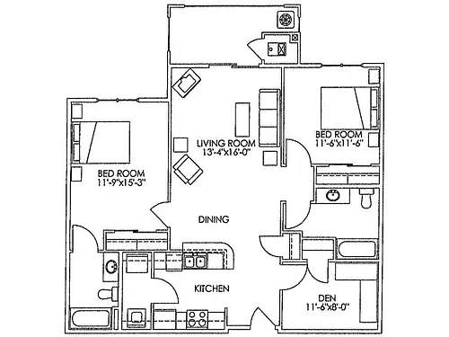 Floor plan Churchill