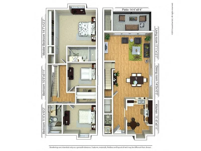 Floor plan The Ferrara